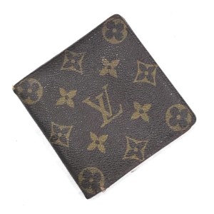 Louis Vuitton Monogram Slender Marco Multiple Men's Bifold Wallet 232708