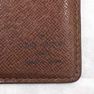Louis Vuitton Monogram Slender Marco Multiple Men's Bifold Wallet 232708