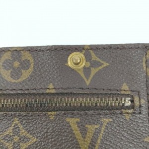 Louis Vuitton Monogram Randonnee Pouch Clutch Pochette Bag 862648