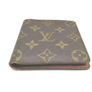 Louis Vuitton Monogram Porte Billets 6 Cartes Credit Men's Wallet Slender  861494