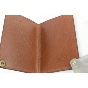 Louis Vuitton Monogram Porte Cartes Billets Card Holer Wallet Case 512lvs68
