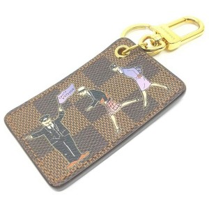 Louis Vuitton Rare Limited Edition Damier Ebene Keychain Bag Charm 860653
