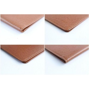 Louis Vuitton Brown Taiga Id Holder Wallet Case 220079