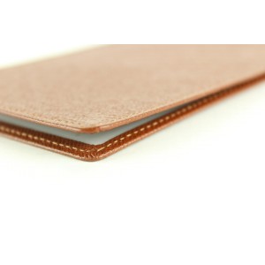 Louis Vuitton Brown Taiga Leather Card Holder Wallet Case 8lvm128