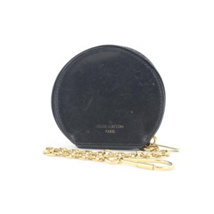 Louis Vuitton Brown x Black Micro Boite Chapeau Chain Pouch Bag Charm 242lvs212