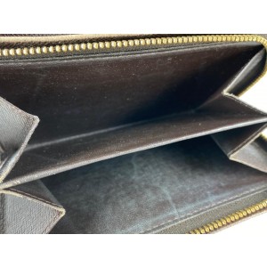 Louis Vuitton Damier Ebene Compact Snap Zippy Wallet Zip Around 25lvs422