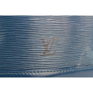Louis Vuitton Blue Epi Leather Drawstring Bucket Noe 1LVN1025