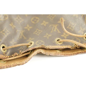 Louis Vuitton Monogram Noe GM Drawstring Bucket Hobo Bag LV3302