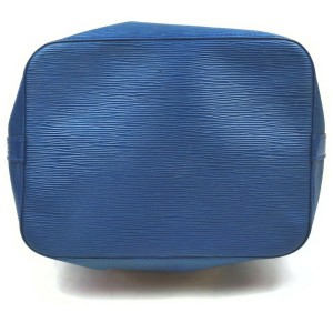 Louis Vuitton Blue Epi Toledo Petite Noe Drawstring Bucket 861212