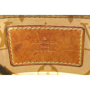 Louis Vuitton Clear Monogram Cabas Sac Ambre PM Tote Bag 651lvs317