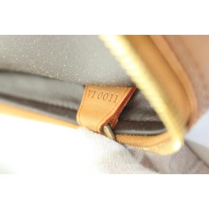 Louis Vuitton Bronze Monogram Vernis Copper Van Dam Attache Briefcase 198lvs29