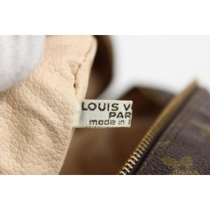 Louis Vuitton Monogram Trousse Toilette 28 Cosmetic Pouch Toiletry Case 4LVS1216