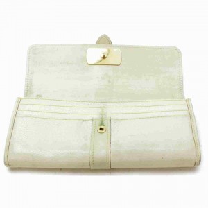 Louis Vuitton Favori Suhali Leather Wallet Portefeuille Le Fabuleux Cream 860548