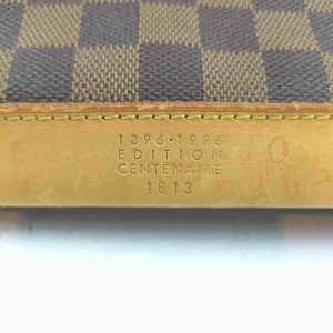Louis Vuitton Damier Ebene Anniversary Clipper with Strap Bandouliere 860435