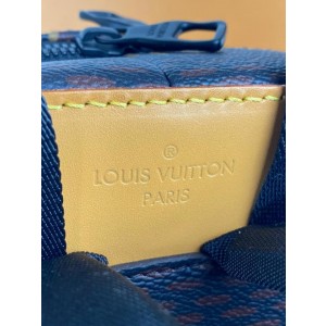Louis Vuitton Damier Ebene Nigo Campus Backpack Rare Runway Drip Melt 860471