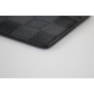 Louis Vuitton Damier Graphite Card Case 99LT8