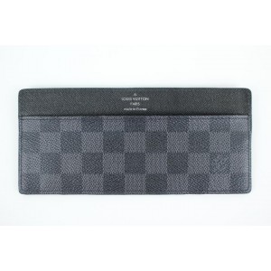 Louis Vuitton Damier Graphite Long Card Case 901LT9