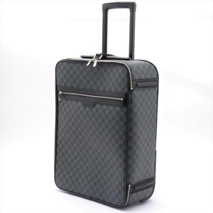 Louis Vuitton Damier Graphite Pegase 50 Rolling Luggage Trolley  861238