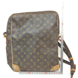 Louis Vuitton XL Monogram Danube Crossbody Messenger Bag 863076
