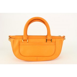 Louis Vuitton Orange Epi Leather Dhanura PM Yoga Bag with Strap