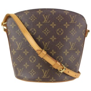 Louis Vuitton Monogram Drouot Crossbody Bag 99lv66