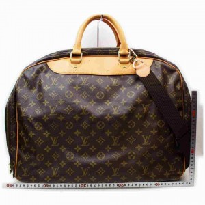Louis Vuitton Monogram Alize 2 Poches Luggage Bandouliere Duffle with Strap 860519