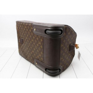 Louis Vuitton Monogram Eole 50 Convertible Duffle Rolling Suitcase Luggage 861357