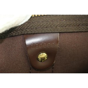 Louis Vuitton Damier Ebene Keepall 50 Duffle bag 366lvs225