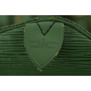 Louis Vuitton Green Epi Leather Borneo Keepall 55 Duffle Bag 232lvs211