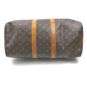 Louis Vuitton Monogram Keepall Bandouliere 45 Duffle Bag with Strap 862204