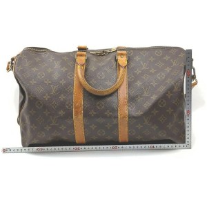 Louis Vuitton Monogram Keepall Bandouliere 45 Duffle Bag with Strap 862204