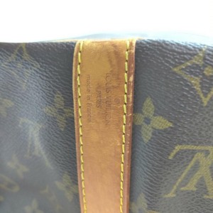 Louis Vuitton Monogram Keepall Bandouliere 45 Duffle Bag with Strap 862244