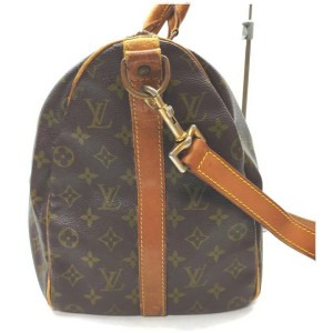 Louis Vuitton Monogram Keepall Bandouliere 45 Duffle Bag with Strap 862588