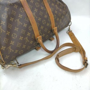 Louis Vuitton Monogram Keepall Bandouliere 45 Duffle Bag with Strap 862591