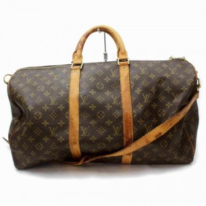 Louis Vuitton Monogram Keepall Bandouliere 50 Duffle Bag with Strap 868514