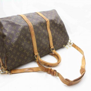 Louis Vuitton Monogram Keepall Bandouliere 50 Duffle Bag with Strap 868514
