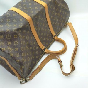 Louis Vuitton Monogram Keepall Bandouliere 50 Duffle Bag with Strap  862601