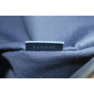 Louis Vuitton Ultra Rare Navy Blue SHW Epi Leather Keepall 45 Duffle Bag 498lvs35