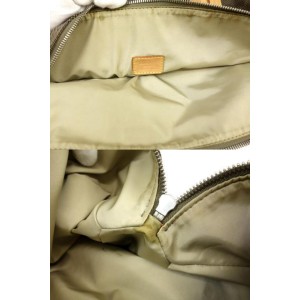 Louis Vuitton Duffle Khaki Terre Damier Geant Attaquant Boston 232363 Brown Canvas Weekend/Travel Bag