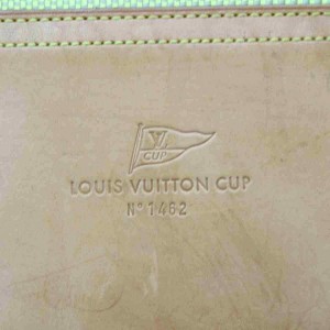 Louis Vuitton Limited Edition LV Cup Jaune Green Damier Geant Cube Duffle 860591