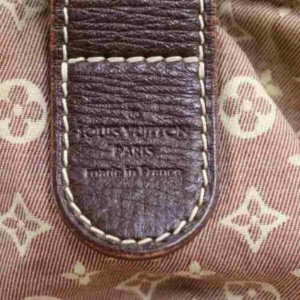 Louis Vuitton Elegie Bordeaux Monogram Idylle Mini Lin with Strap 872877