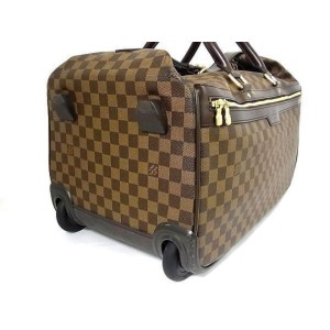 Louis Vuitton Convertible Damier Ebene Eole 50 Rolling Luggage Carry-on 240868