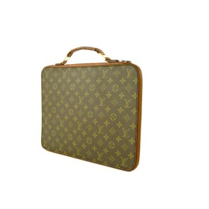 Louis Vuitton Ultra Rare Monogram Porte Documents Attache Briefcase 579lvs312