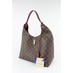 Pre-Owned LOUIS VUITTON Louis Vuitton Flower Hobo Shoulder Bag