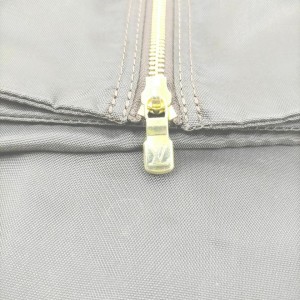 Louis Vuitton Dark Brown Nylon Garment Cover Bag Carrier 861019