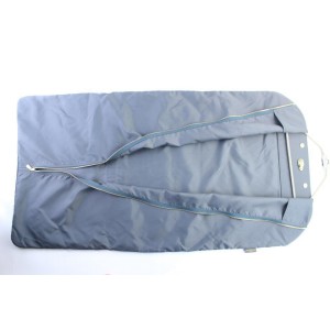 Louis Vuitton Rare Grey Charcoal Garment Cover and Hanger Set 855803