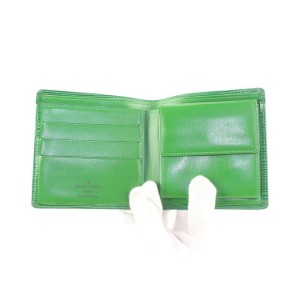 Louis Vuitton Green EPI Leather Multiple Wallet