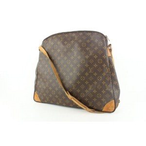 Louis Vuitton XL Monogram Sac Ballade Promenade Zip Hobo Bag 79lvs426