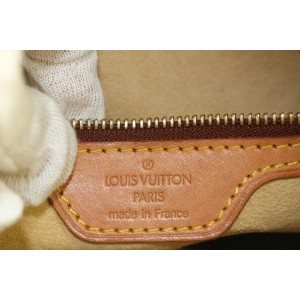 Louis Vuitton Monogram Looping GM Zip Hobo Bag 194lvs29