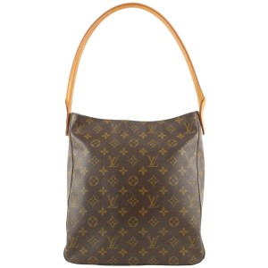 Louis Vuitton Monogram Looping GM Zip Hobo Bag 218lvs55